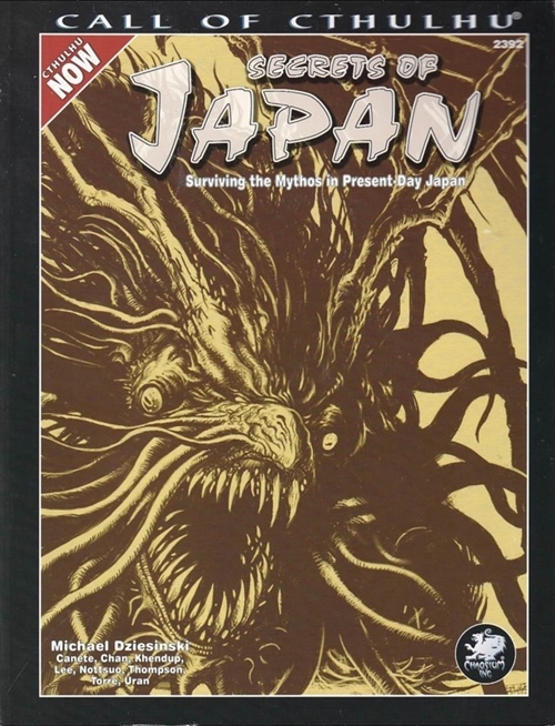Call Of Cthulhu - 6th edition - Secrets of Japan (B-Grade) (Genbrug)